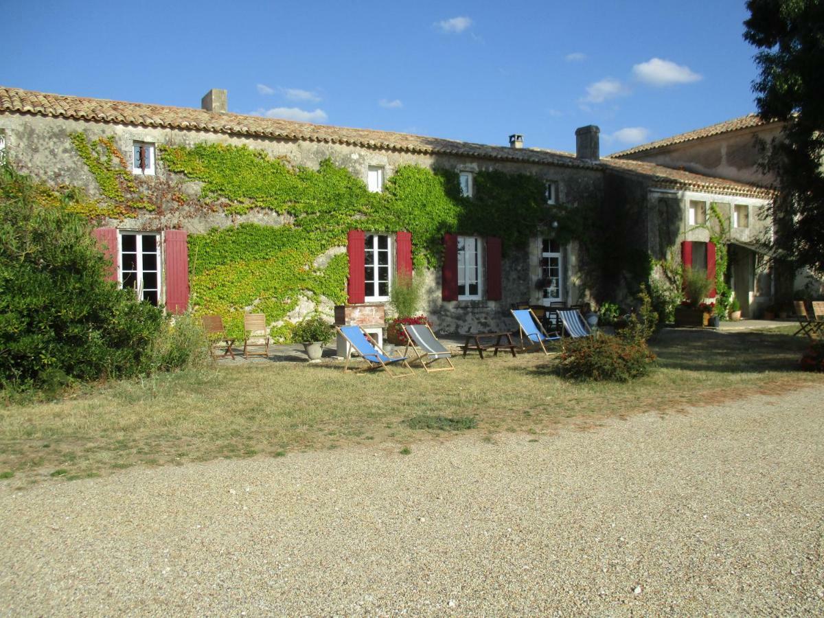 Saint-Bonnet-sur-Gironde Logis De Bois Roche 빌라 외부 사진