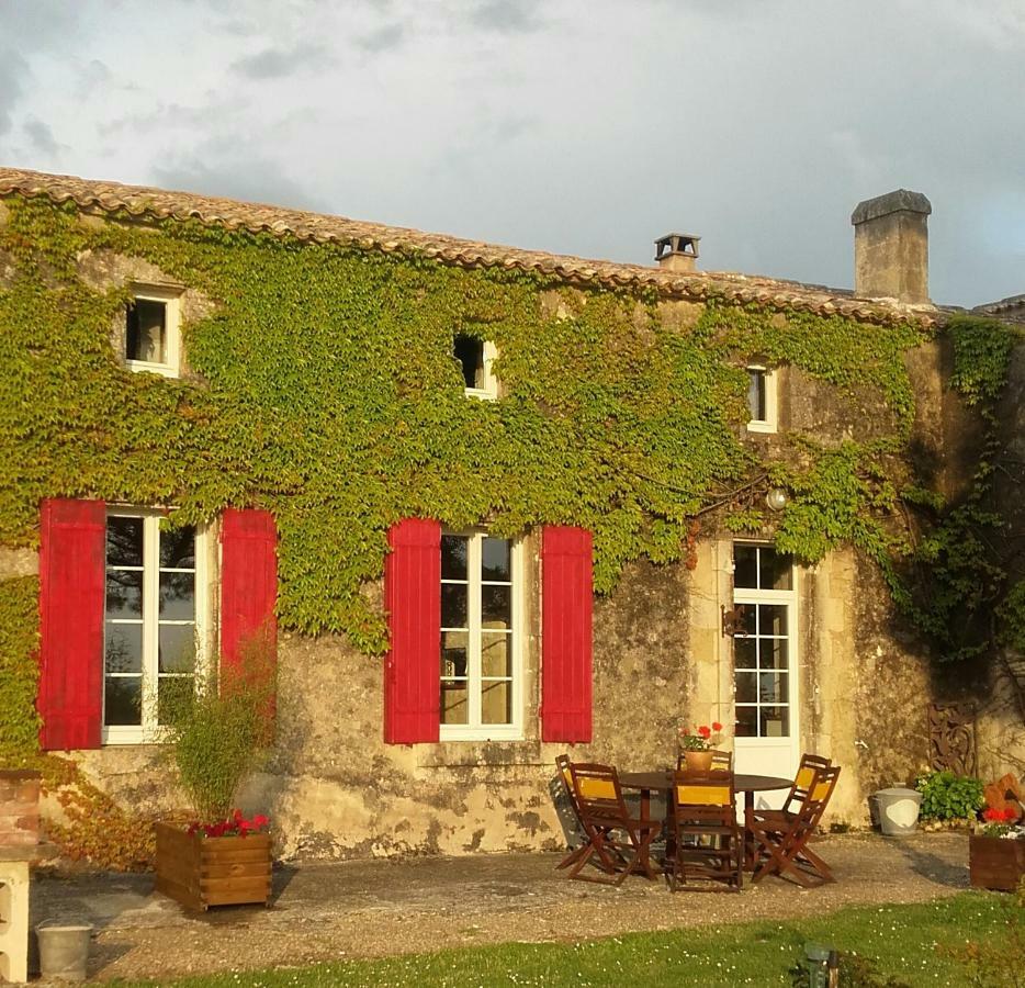 Saint-Bonnet-sur-Gironde Logis De Bois Roche 빌라 외부 사진