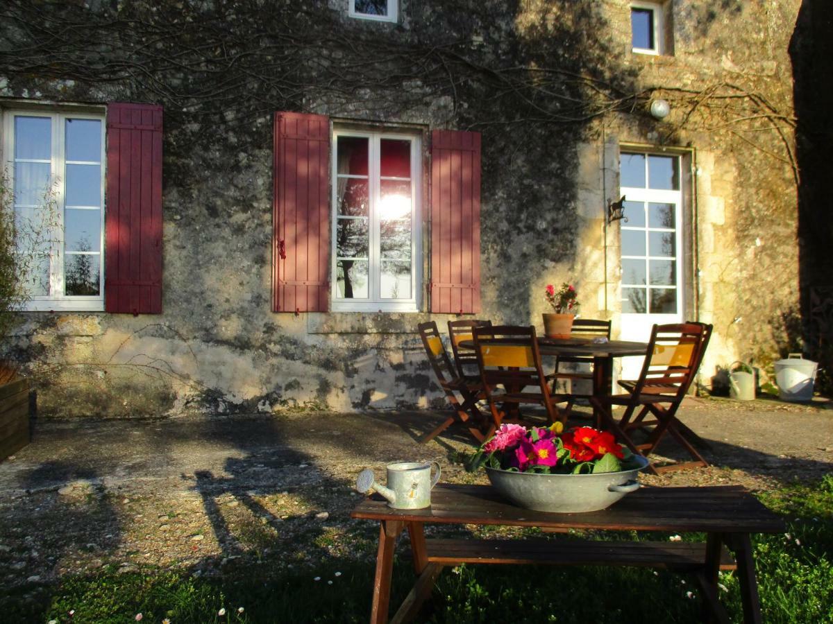 Saint-Bonnet-sur-Gironde Logis De Bois Roche 빌라 외부 사진
