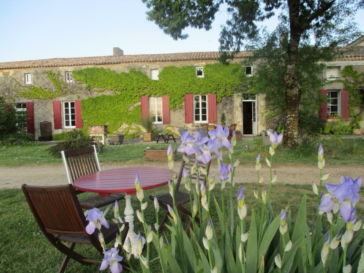Saint-Bonnet-sur-Gironde Logis De Bois Roche 빌라 외부 사진