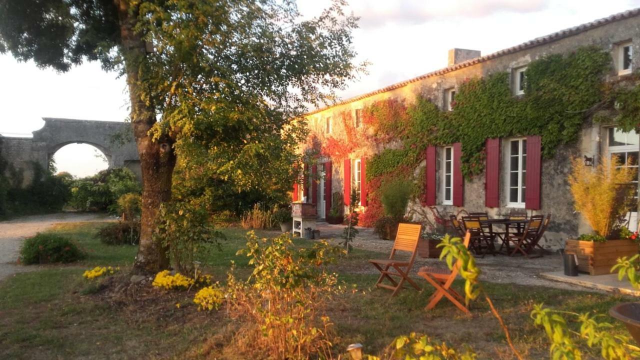 Saint-Bonnet-sur-Gironde Logis De Bois Roche 빌라 외부 사진